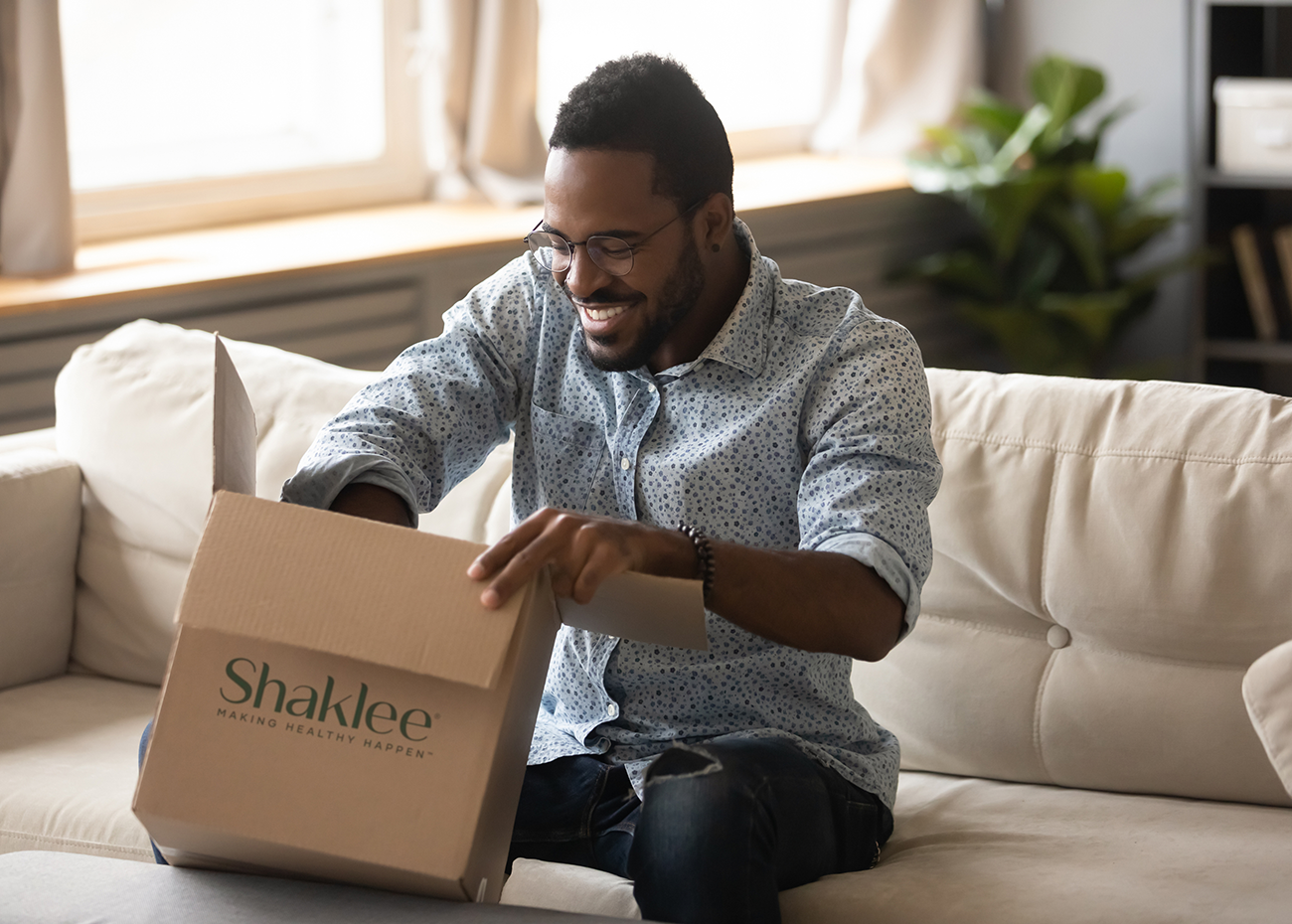 Shaklee takes care of shipping the products for you